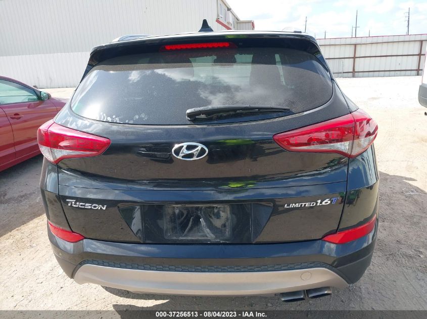 2017 HYUNDAI TUCSON LIMITED - KM8J33A26HU476539