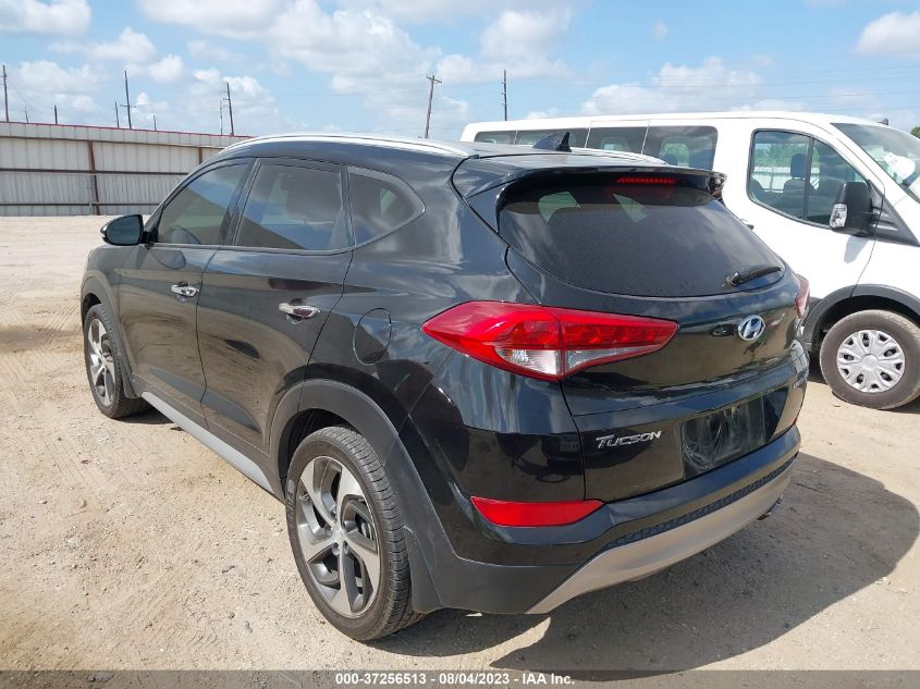 2017 HYUNDAI TUCSON LIMITED - KM8J33A26HU476539