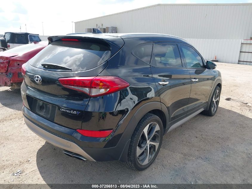 2017 HYUNDAI TUCSON LIMITED - KM8J33A26HU476539