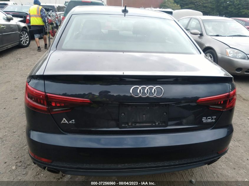 2017 AUDI A4 PREMIUM - WAUDNAF40HN057989