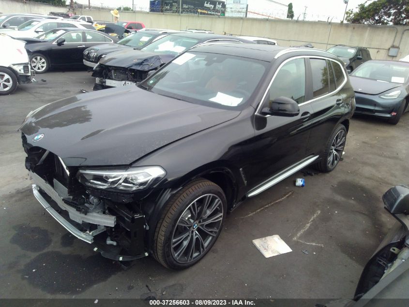 2023 BMW X3 XDRIVE30I - 5UX53DP00P9S74071