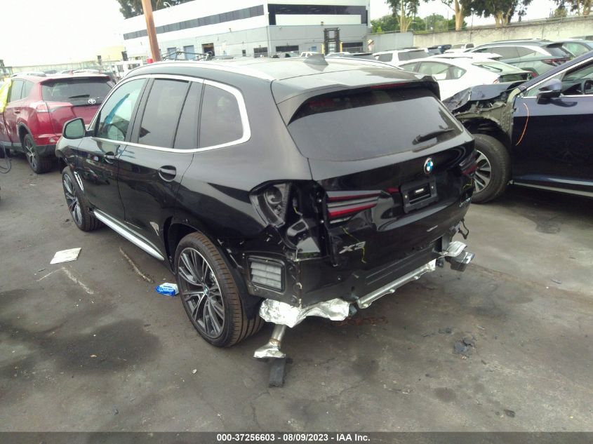 2023 BMW X3 XDRIVE30I - 5UX53DP00P9S74071