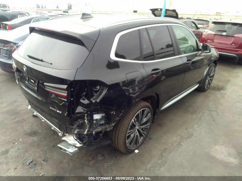 2023 BMW X3 XDRIVE30I - 5UX53DP00P9S74071