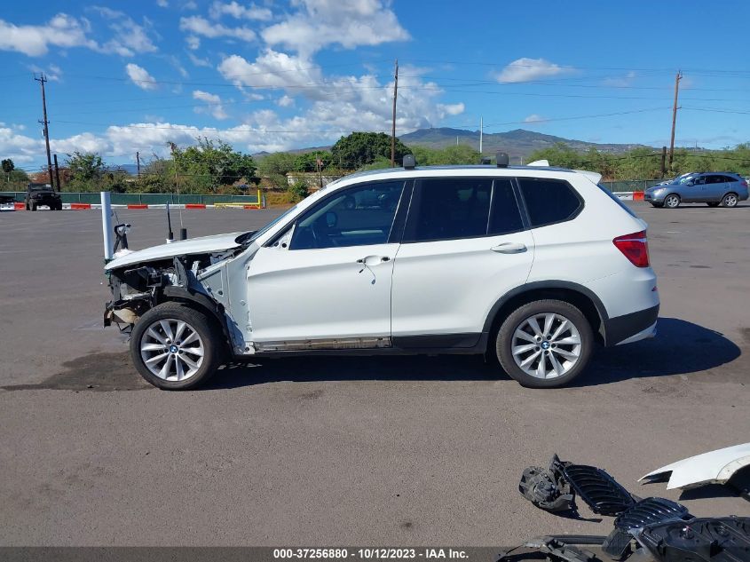 2013 BMW X3 XDRIVE28I - 5UXWX9C58D0A26662