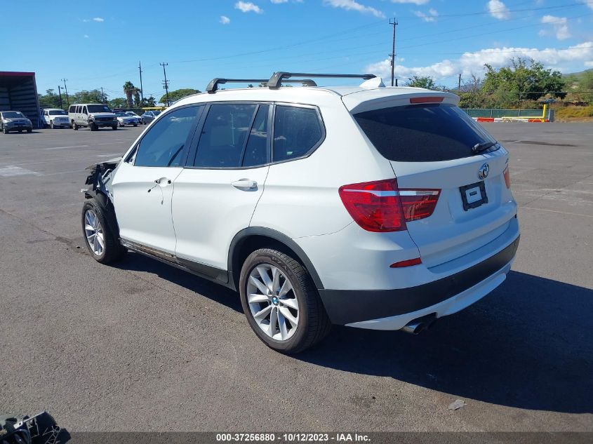 2013 BMW X3 XDRIVE28I - 5UXWX9C58D0A26662