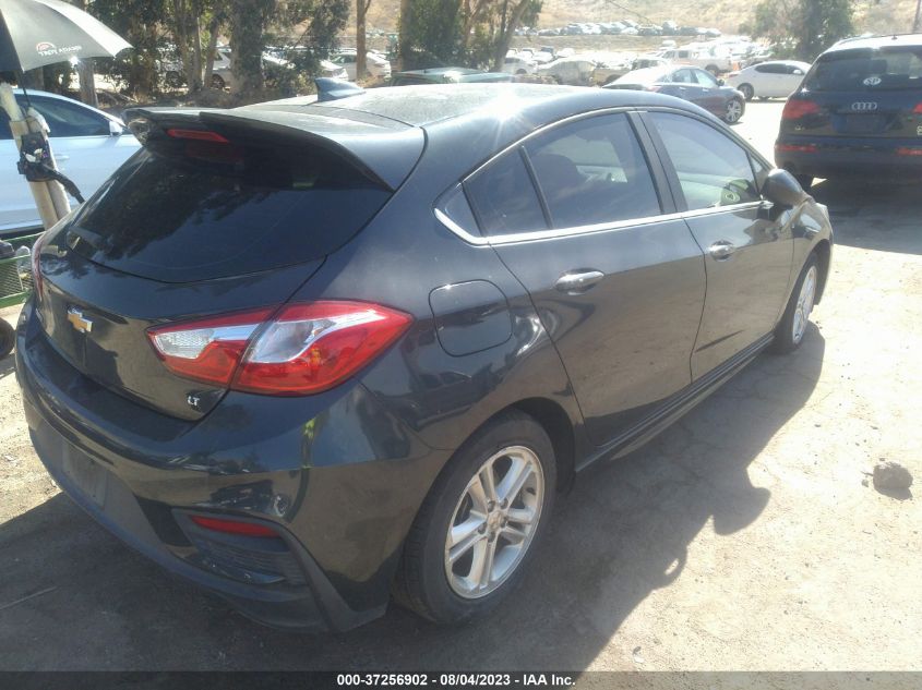 2017 CHEVROLET CRUZE LT - 3G1BE6SM5HS604637