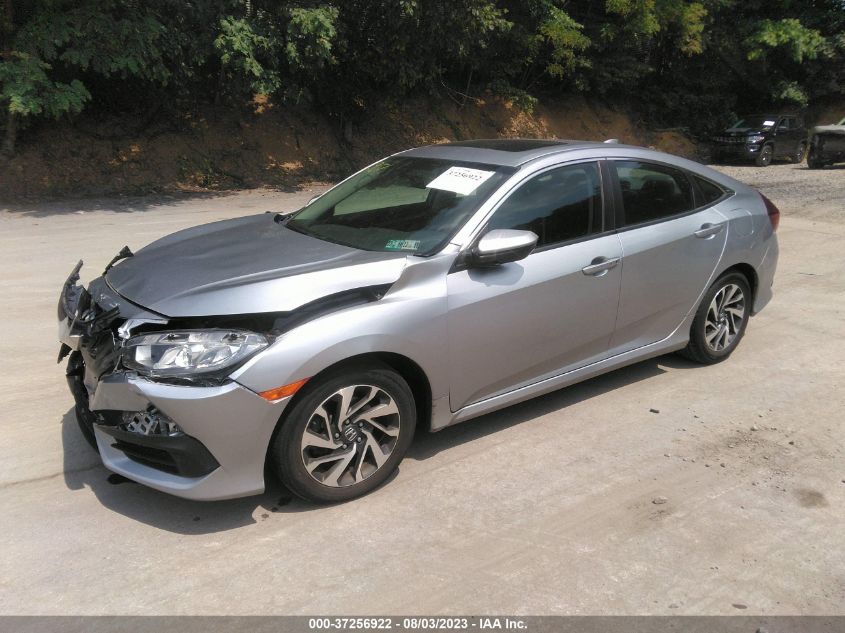 2018 HONDA CIVIC SEDAN EX - 2HGFC2F72JH606951