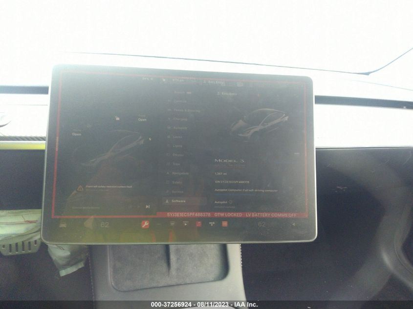 2023 TESLA MODEL 3 - 5YJ3E1EC5PF488378