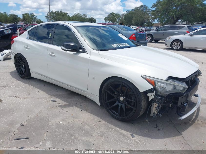 2014 INFINITI Q50 PREMIUM/SPORT - JN1BV7APXEM674609