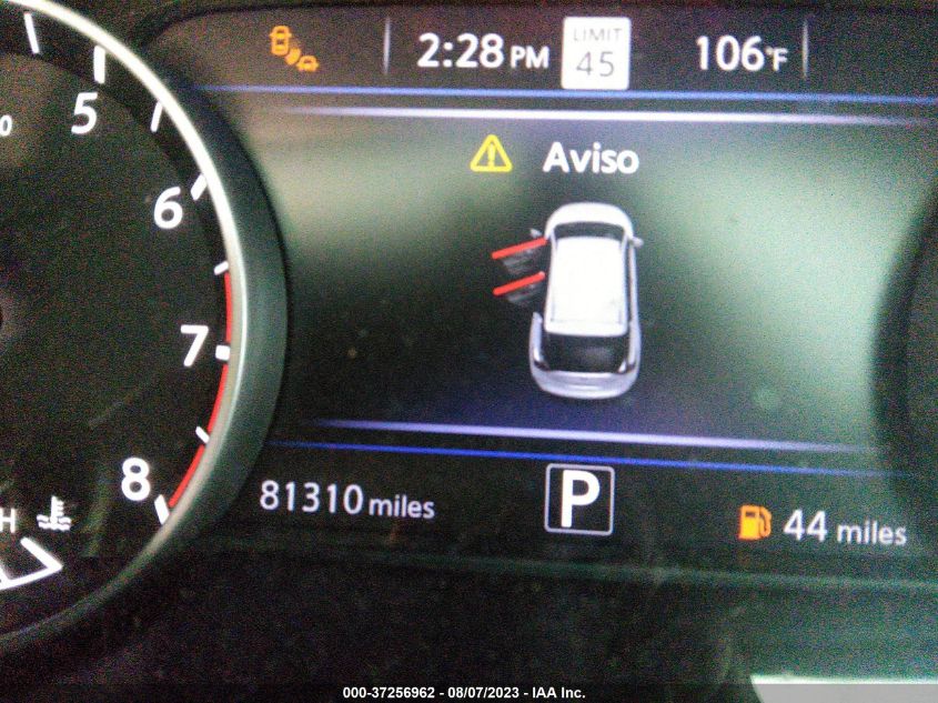 2019 NISSAN MURANO SL - 5N1AZ2MJ5KN116787
