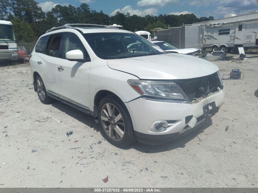 2015 NISSAN PATHFINDER PLATINUM - 5N1AR2MM2FC631385