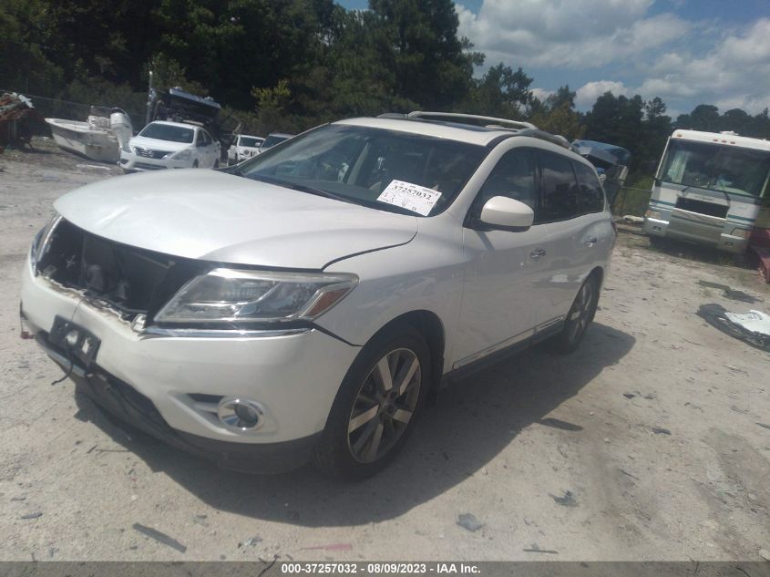 2015 NISSAN PATHFINDER PLATINUM - 5N1AR2MM2FC631385