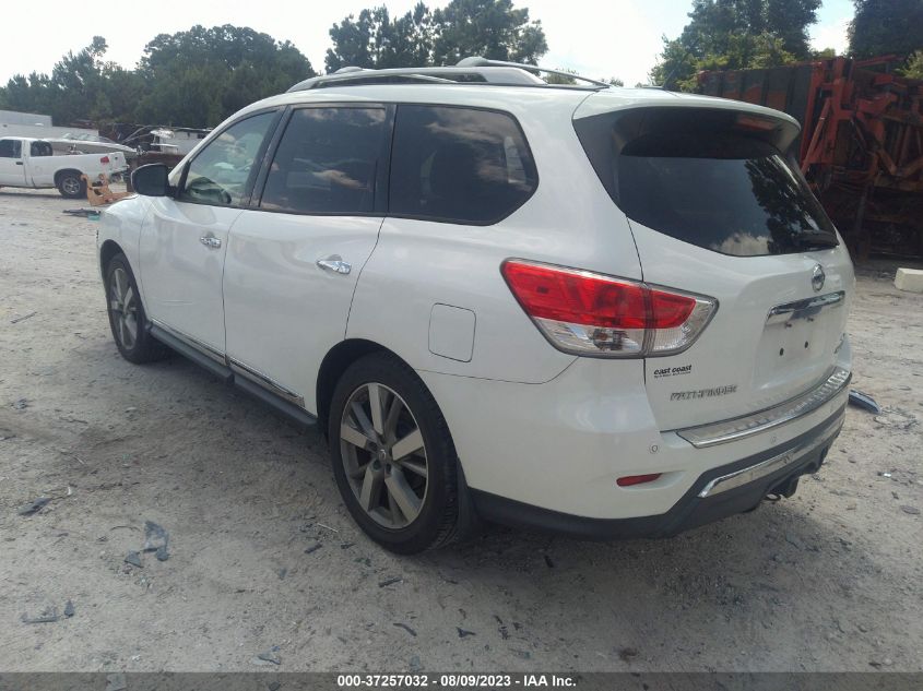 2015 NISSAN PATHFINDER PLATINUM - 5N1AR2MM2FC631385