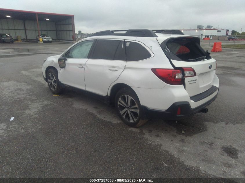 2018 SUBARU OUTBACK 2.5I LIMITED - 4S4BSAKC3J3384447