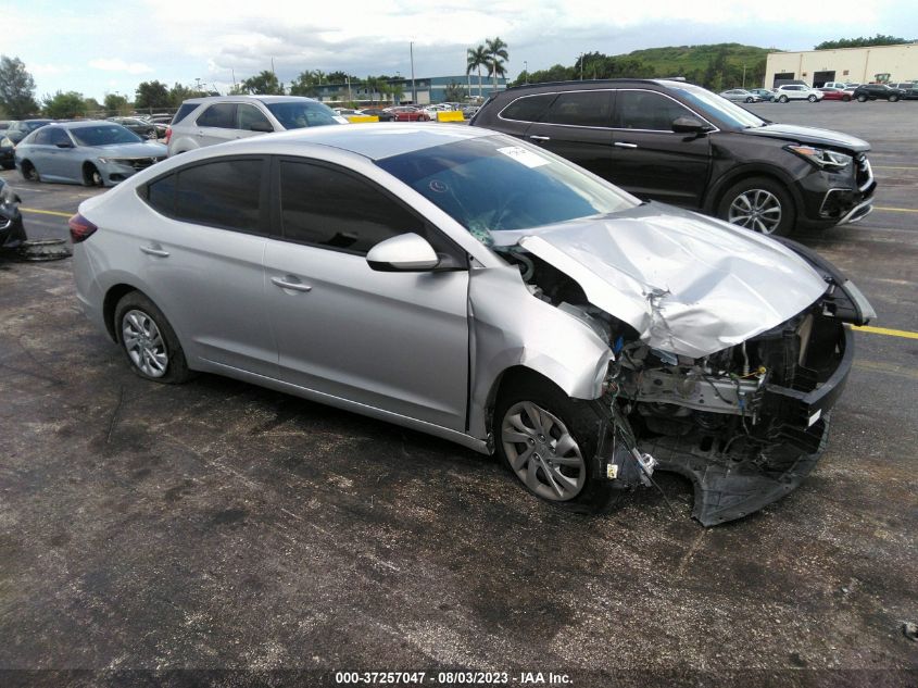 2019 HYUNDAI ELANTRA SE - 5NPD74LF5KH473712