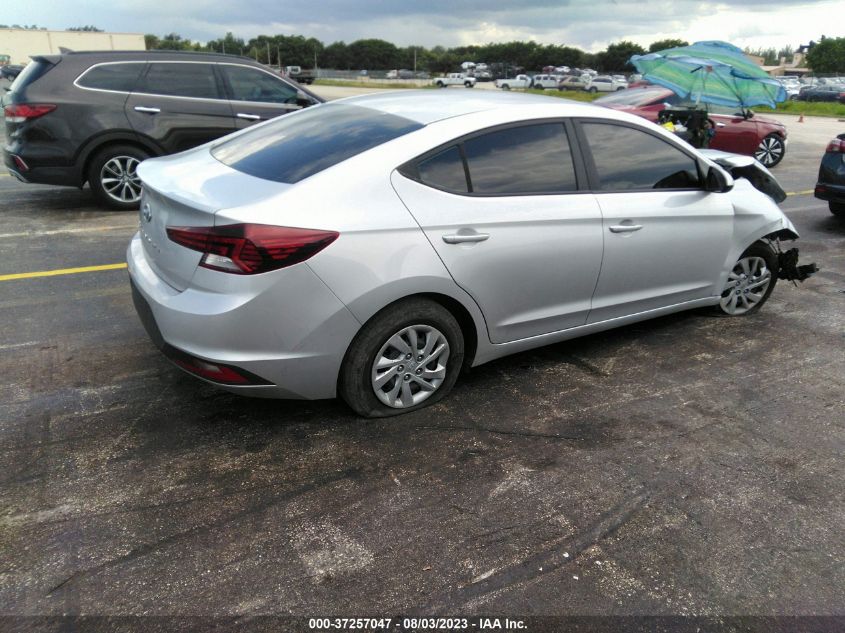 2019 HYUNDAI ELANTRA SE - 5NPD74LF5KH473712