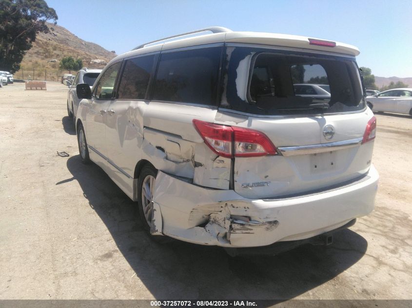 2013 NISSAN QUEST LE - JN8AE2KP9D9061865