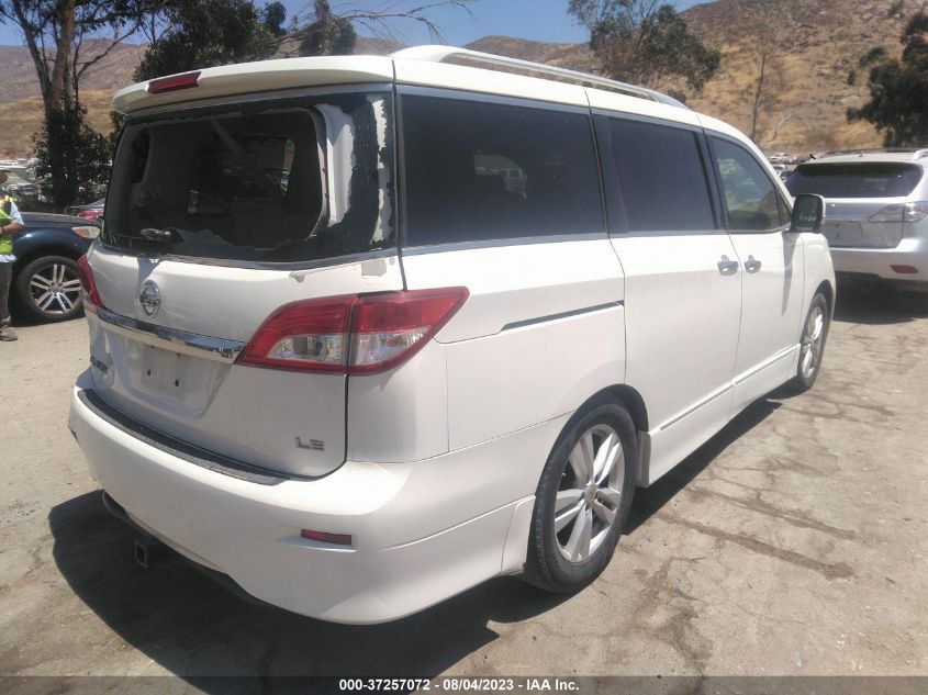 2013 NISSAN QUEST LE - JN8AE2KP9D9061865