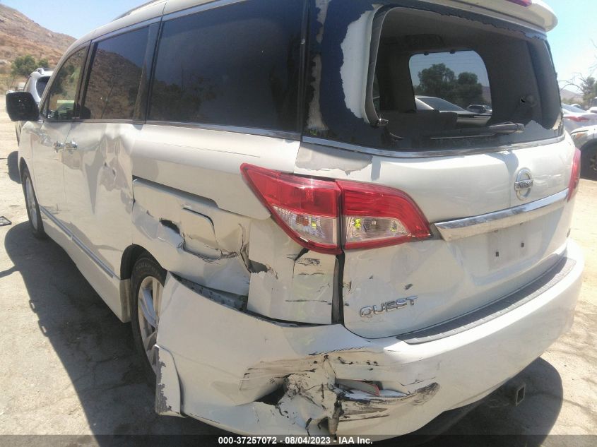 2013 NISSAN QUEST LE - JN8AE2KP9D9061865