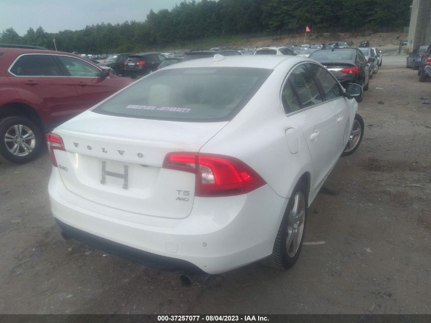 2013 VOLVO S60 T5 - YV1612FH0D2204575
