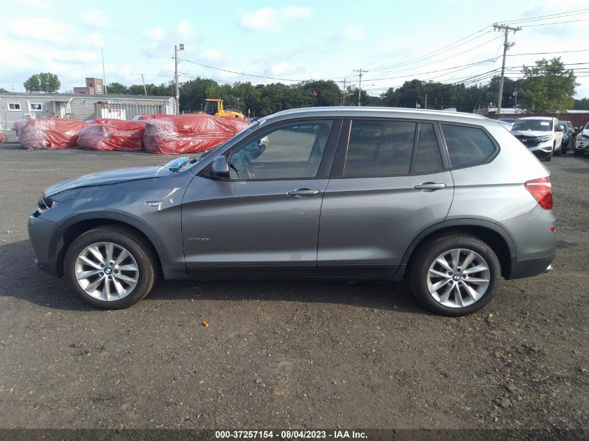 2015 BMW X3 XDRIVE28I - 5UXWX9C54F0D53174