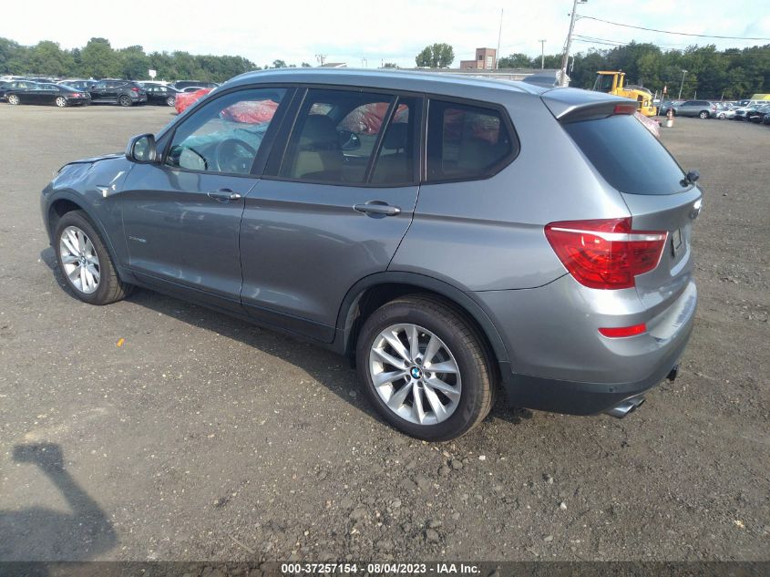 2015 BMW X3 XDRIVE28I - 5UXWX9C54F0D53174