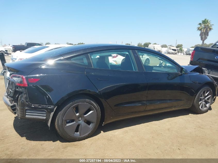 2022 TESLA MODEL 3 - 5YJ3E1EB9NF344546