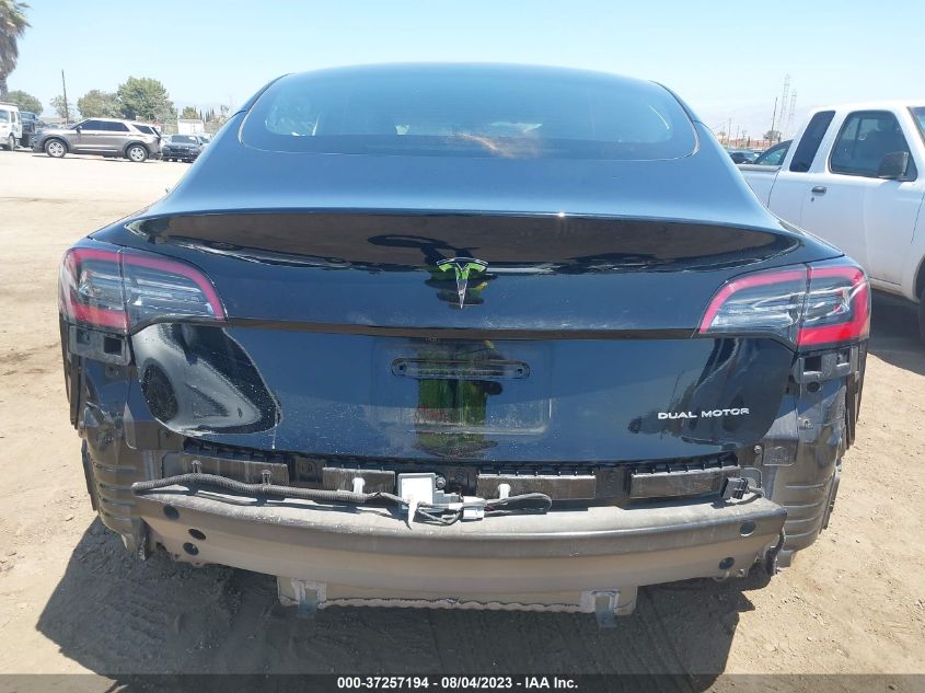 2022 TESLA MODEL 3 - 5YJ3E1EB9NF344546