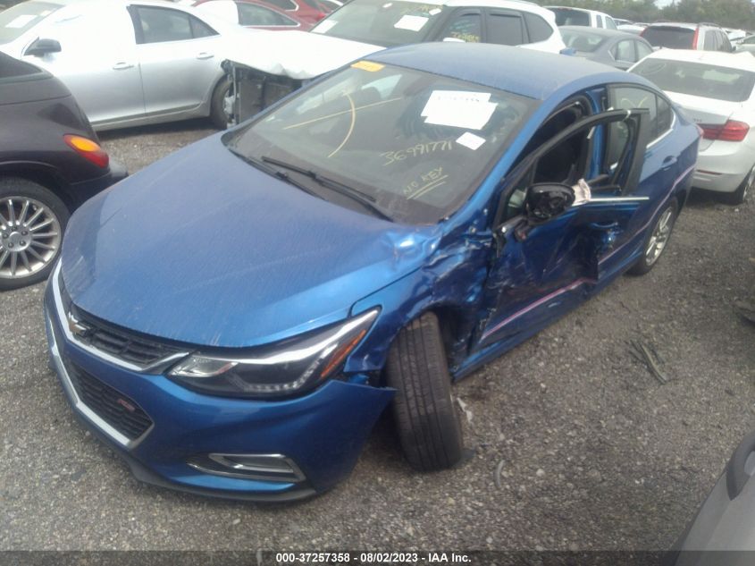 2016 CHEVROLET CRUZE LT - 1G1BE5SM7G7326850