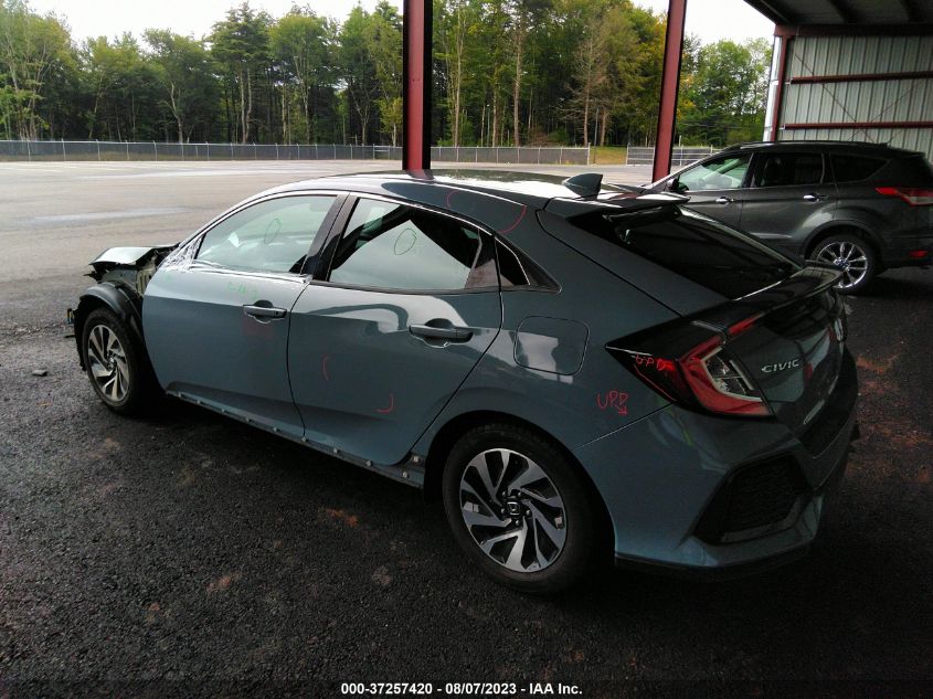 2017 HONDA CIVIC HATCHBACK LX - SHHFK7H26HU415760