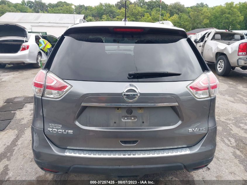 2016 NISSAN ROGUE SV - KNMAT2MV2GP624896