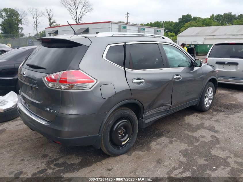 2016 NISSAN ROGUE SV - KNMAT2MV2GP624896