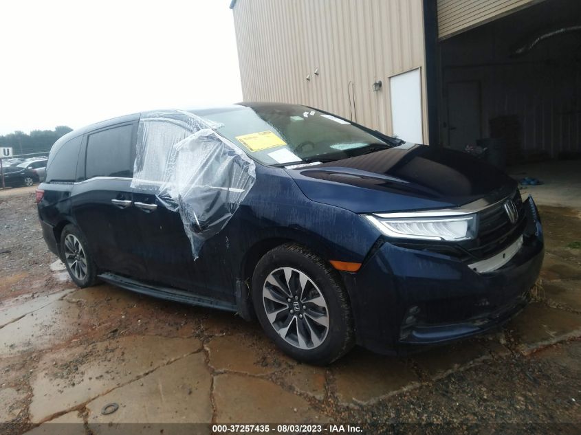 2021 HONDA ODYSSEY EXL - 5FNRL6H75MB034087
