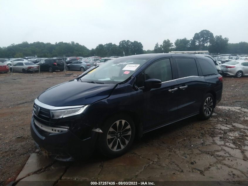 2021 HONDA ODYSSEY EXL - 5FNRL6H75MB034087