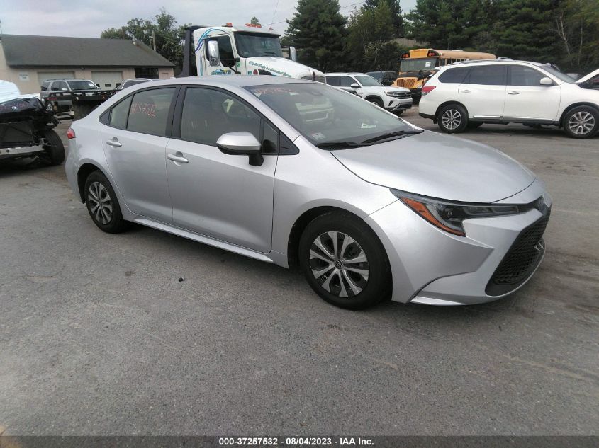 2022 TOYOTA COROLLA HYBRID LE - JTDEAMDE9NJ043253