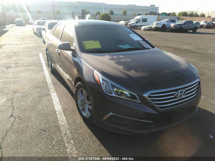 2017 HYUNDAI SONATA 2.4L - 5NPE24AF9HH546532