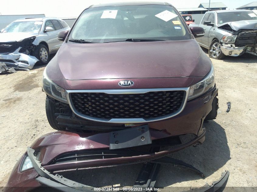 2015 KIA SEDONA EX - KNDMC5C10F6020488