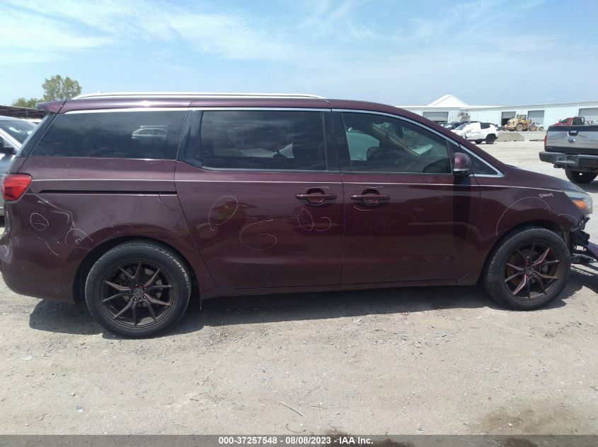 2015 KIA SEDONA EX - KNDMC5C10F6020488