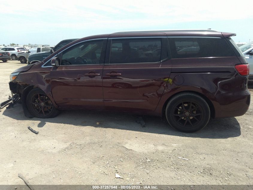 2015 KIA SEDONA EX - KNDMC5C10F6020488