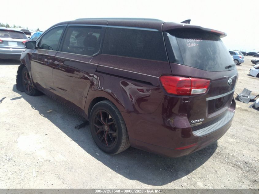 2015 KIA SEDONA EX - KNDMC5C10F6020488