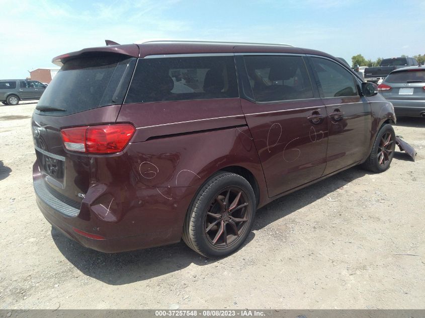 2015 KIA SEDONA EX - KNDMC5C10F6020488