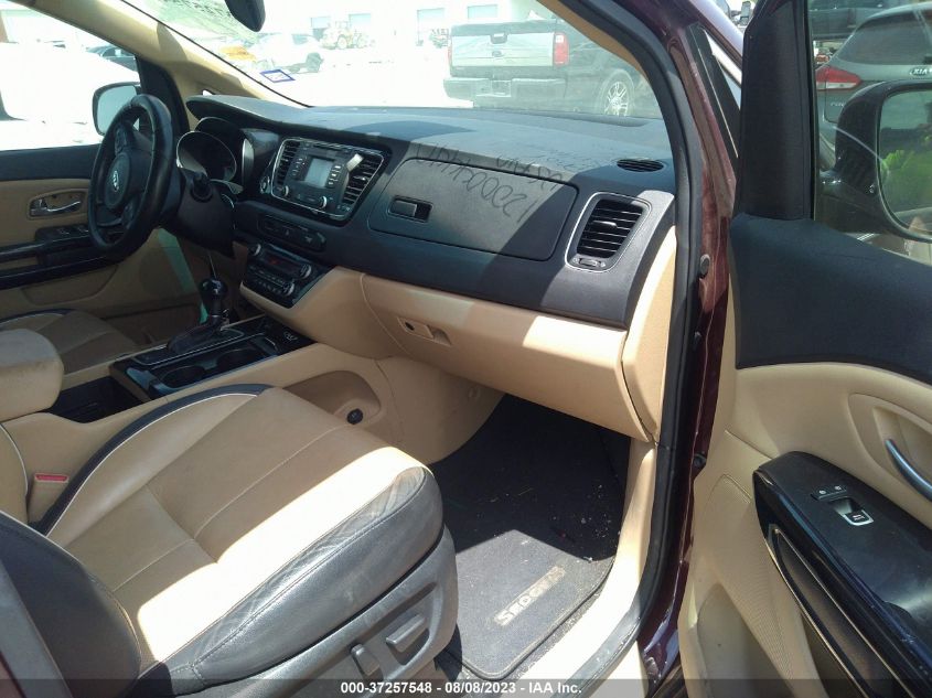 2015 KIA SEDONA EX - KNDMC5C10F6020488