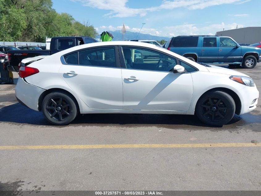 2014 KIA FORTE EX - KNAFX4A85E5203538