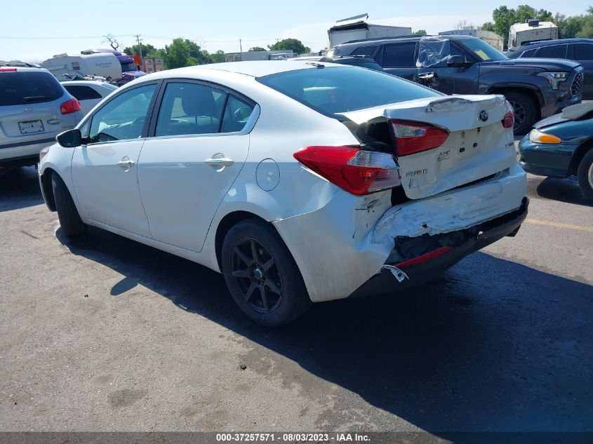 2014 KIA FORTE EX - KNAFX4A85E5203538