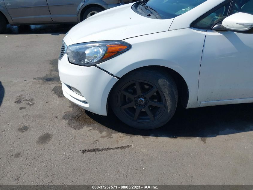 2014 KIA FORTE EX - KNAFX4A85E5203538