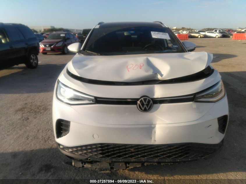 2022 VOLKSWAGEN ID.4 PRO S WVGTMPE28NP074846