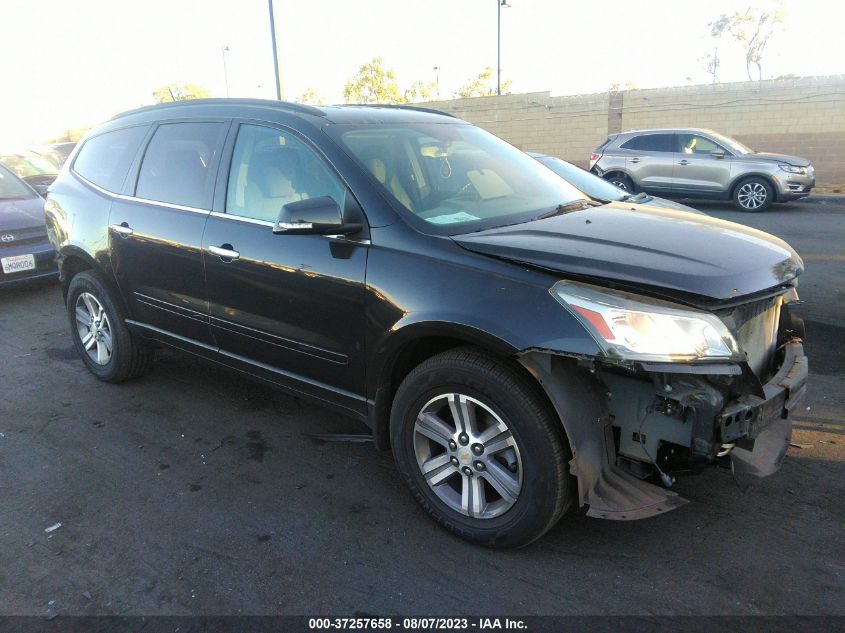 2015 CHEVROLET TRAVERSE LT - 1GNKRGKDXFJ280768