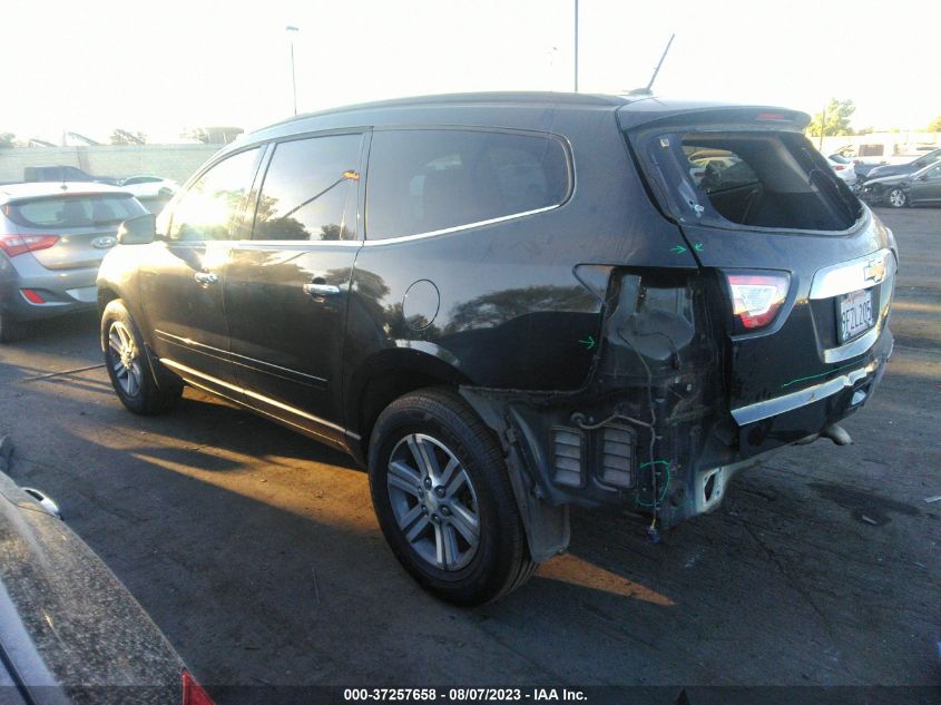 2015 CHEVROLET TRAVERSE LT - 1GNKRGKDXFJ280768