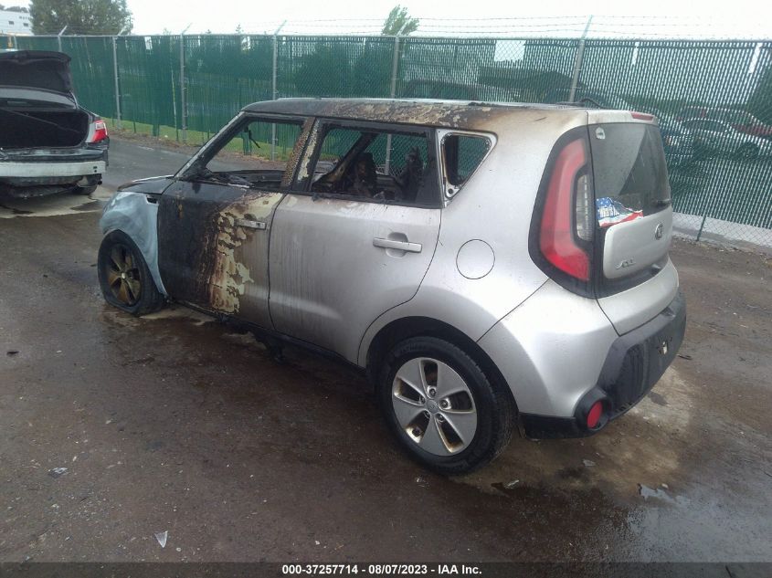 2015 KIA SOUL BASE - KNDJN2A27F7817497