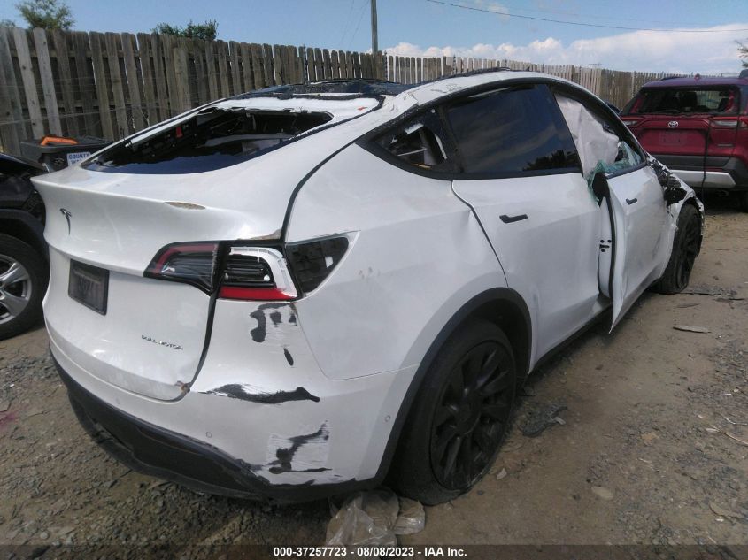 2021 TESLA MODEL Y LONG RANGE - 5YJYGDEE5MF077058
